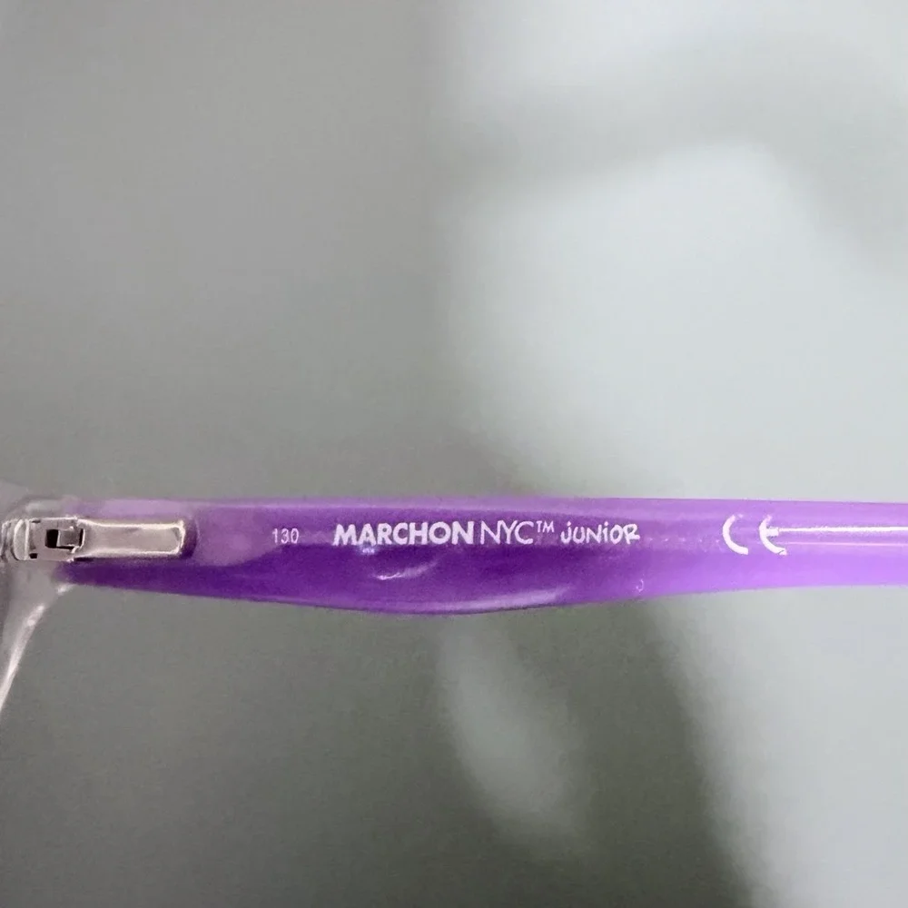 MARCHON NYC JUNIOR M-7501 501‎ LILAC AUTHENTIC EYEGLASSES